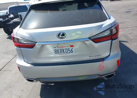 2016 Lexus Rx 350 z USA, uszkodzony, nr VIN 2T2ZZMCA8GC018573